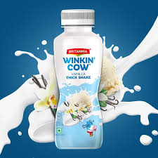 WINKIN COW VANILLA PET 180ML